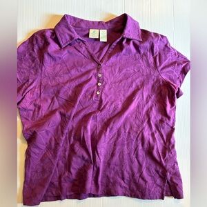 Caribbean Joe 1x purple polo